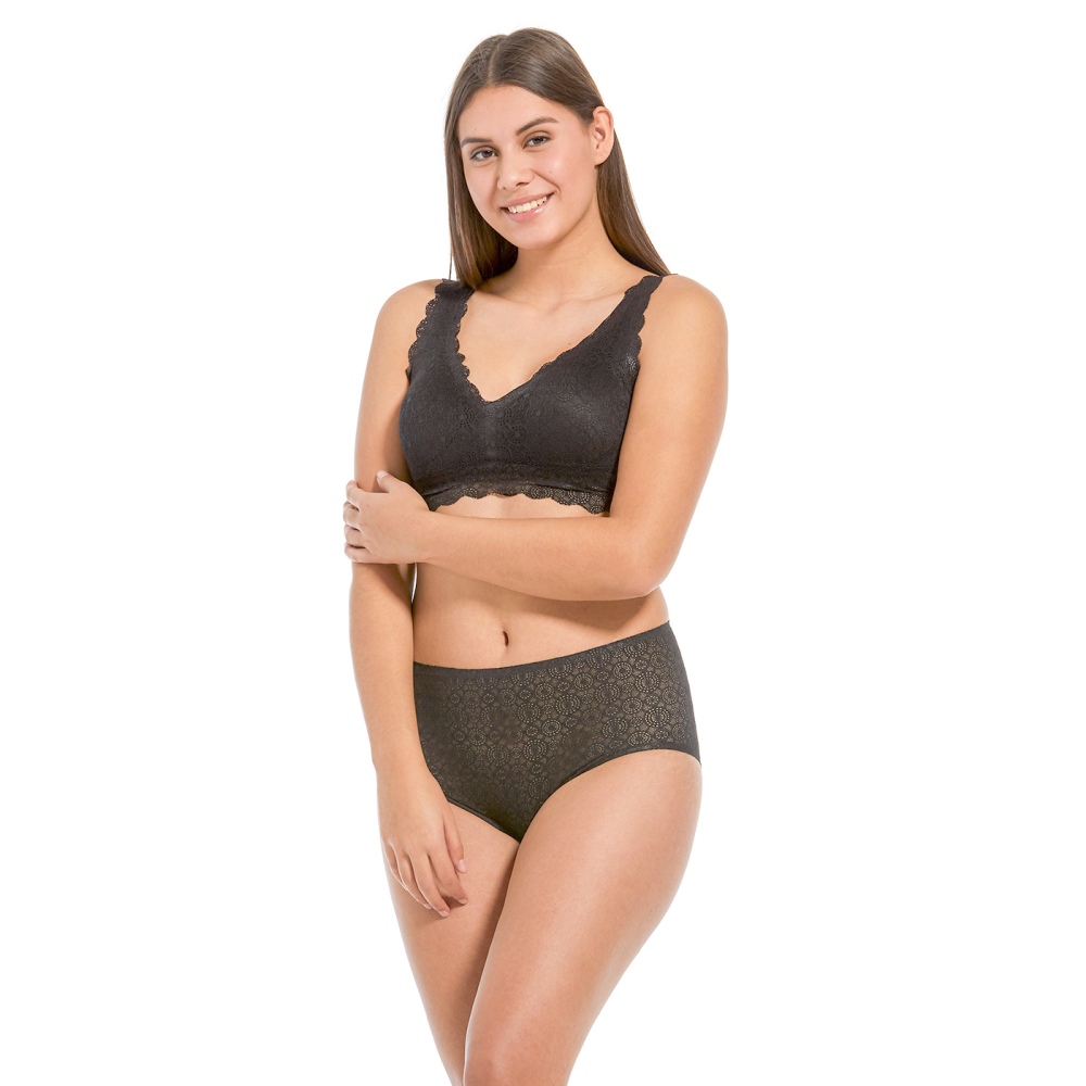 MAGIC Bodyfashion - Dream Lace Slip - Zwart